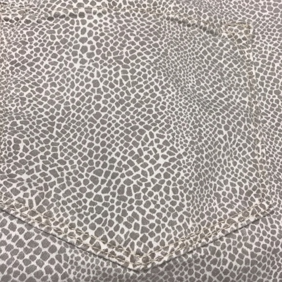 NYDJ Micro Giraffe Print Ankle Pant Tummy-Control Stretch Jeans SZ 6 - Picture 13 of 16